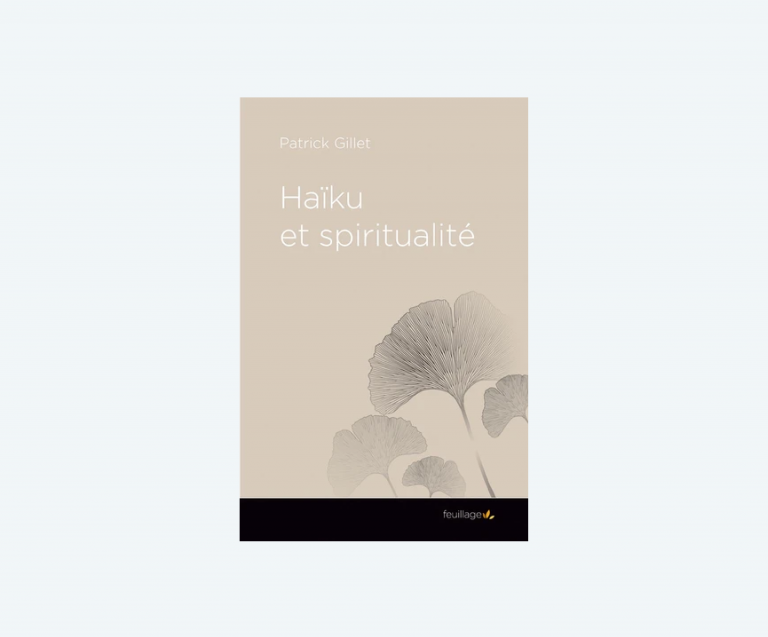 couverture livre Haïku et spiritualité patrick gilet