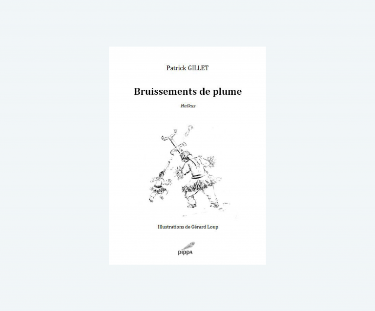 couverture livre Bruissements de plume patrick Gillet